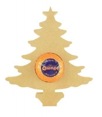 18mm Freestanding Christmas Tree Chocolate Orange Holder